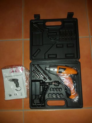 Destornillador Eléctrico JRD 3.6V Inalámbrico