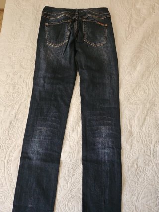 Vaqueros Mango Oscuros