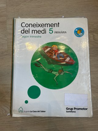 Libro de coneixement del medi 5to primaria