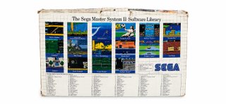 SEGA Master System II Consola Negra Completa
