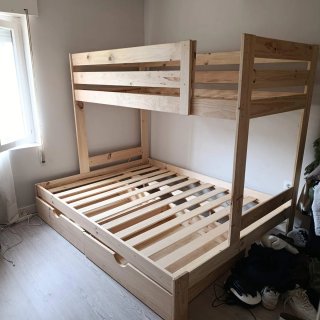 Litera triple Lufe madera