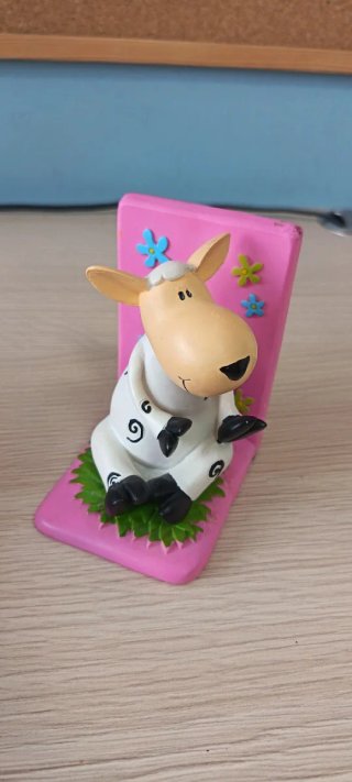Sujetalibros de vacas decorativos