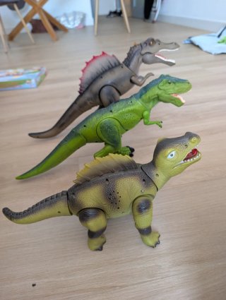 Dinosaurios de juguete