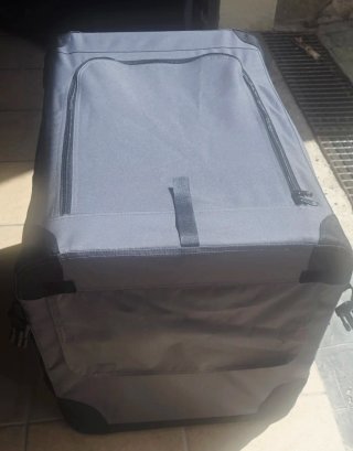 Transportín TK Pet Gris Grande. Usado una vez