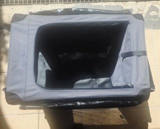 Transportín TK Pet Gris Grande. Usado una vez