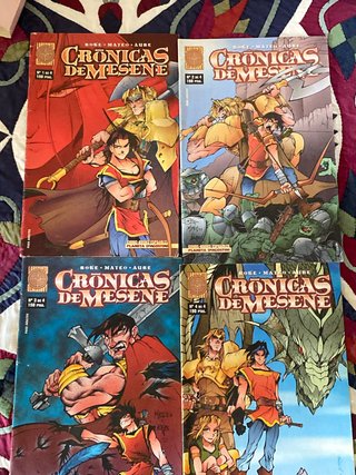 Cómic manga crónicas de mesene.