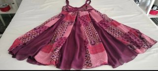 Vestido midi Bohotonic estampado étnico