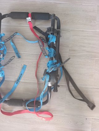 Portabicicletas Decathlon Btwin casi nuevo