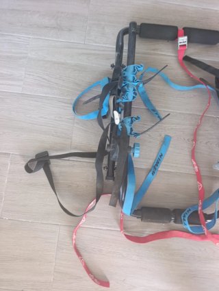 Portabicicletas Decathlon Btwin casi nuevo