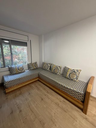 Salón marroquí con cojines