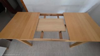 Mesa comedor Ikea Bjursta extensible