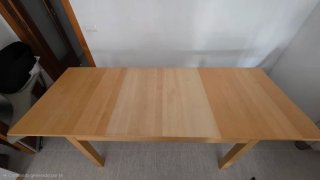 Mesa comedor Ikea Bjursta extensible