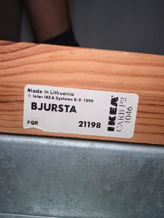 Mesa comedor Ikea Bjursta extensible