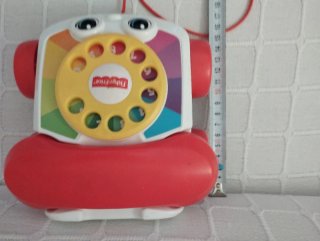 Teléfono Fisher-Price para niños con cuerda