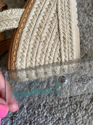 Sandalias verano plataforma y cuña