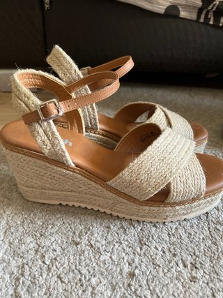 Sandalias verano plataforma y cuña