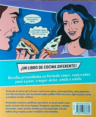 Cómic Pop food cocina en viñetas