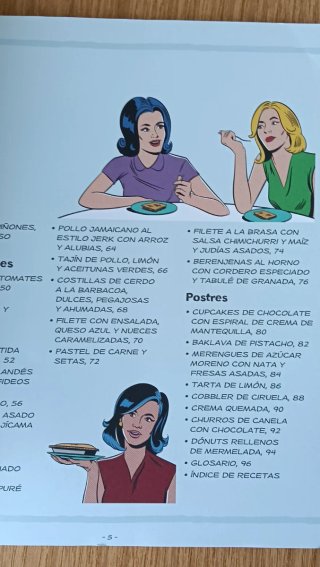 Cómic Pop food cocina en viñetas