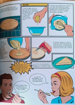 Cómic Pop food cocina en viñetas