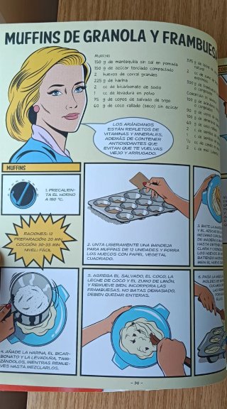 Cómic Pop food cocina en viñetas