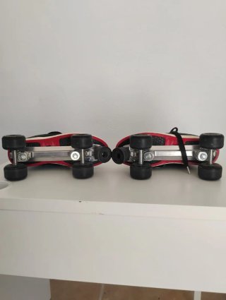 Patines Oxelo Talla 45 con bolsa más coderas