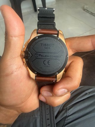Reloj Tissot Touch Connect Marrón/Dorado