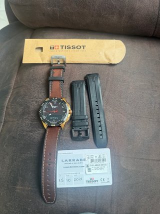 Reloj Tissot Touch Connect Marrón/Dorado