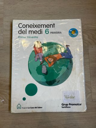Libros de coneixement del medi 6to primaria