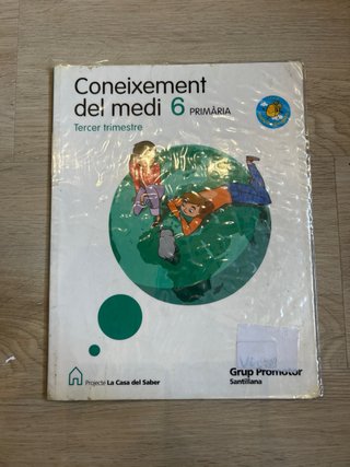 Libros de coneixement del medi 6to primaria