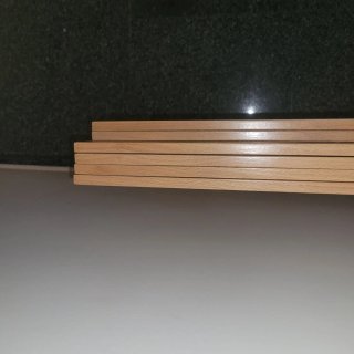 Tablas y listones de madera