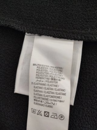 Chaqueta Kiabi Negra Talla XS