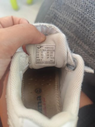 Zapatillas Joma Talla 22 Blancas