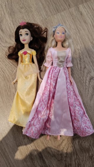 Muñecas Princesas Vestido Largo