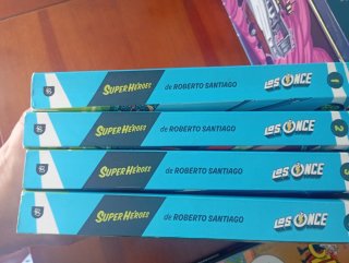 Lote 4 libros de "Los Once"