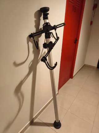 Barra vertical para 2 bicicletas