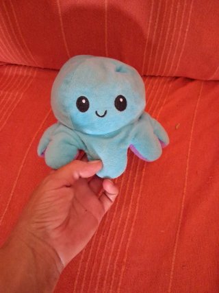 2 Pulpos Reversibles Peluche