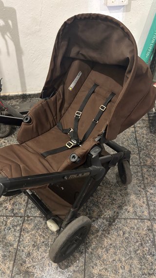 Carrito de bebé Muum marrón