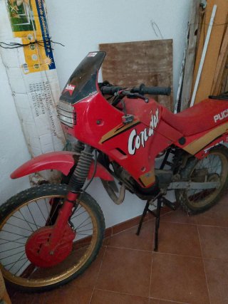 Puch Cóndor Trail 50 Roja Ciclomotor