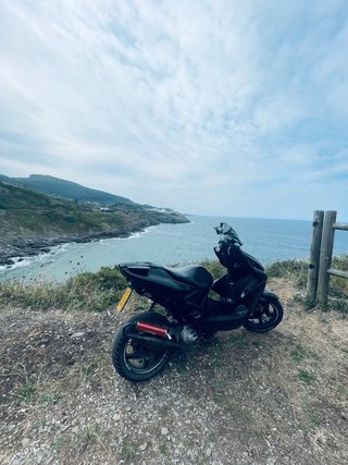 Yamaha Aerox 49cc Scooter Negra