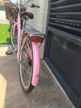 Bicicleta Paseo Monty 24 Rosa con 7 marchas