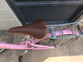 Bicicleta Paseo Monty 24 Rosa con 7 marchas