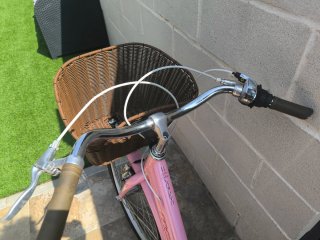 Bicicleta Paseo Monty 24 Rosa con 7 marchas
