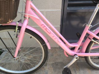 Bicicleta Paseo Monty 24 Rosa con 7 marchas