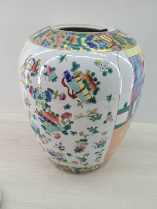 JARRÓN DE PORCELANA CHINA
