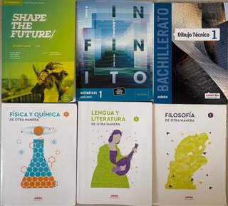 Libros 1Bachillerato tecnológico