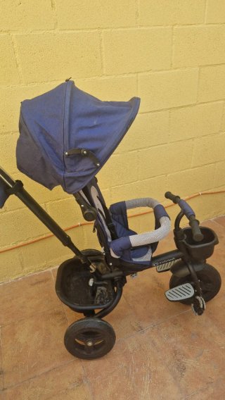 Triciclo Silla Kinderkraft Azul