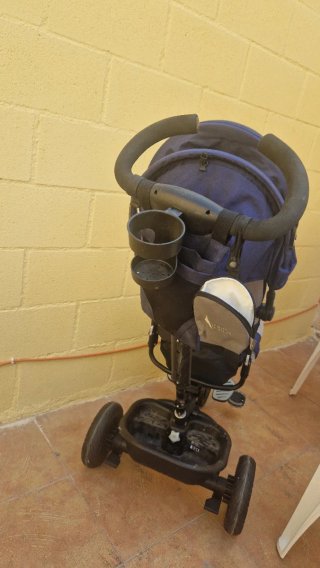 Triciclo Silla Kinderkraft Azul