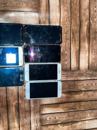 Lote 7 Móviles Apple y Samsung