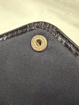 Bolso de mano Loewe negro charol