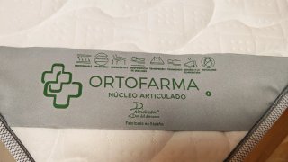 Colchónes 2 Uds ortopédicos, reversibles y cómodos